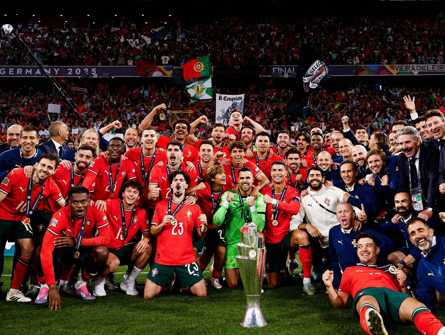 Cristiano Ronaldo Antar Portugal Juara UEFA Nations League 2025