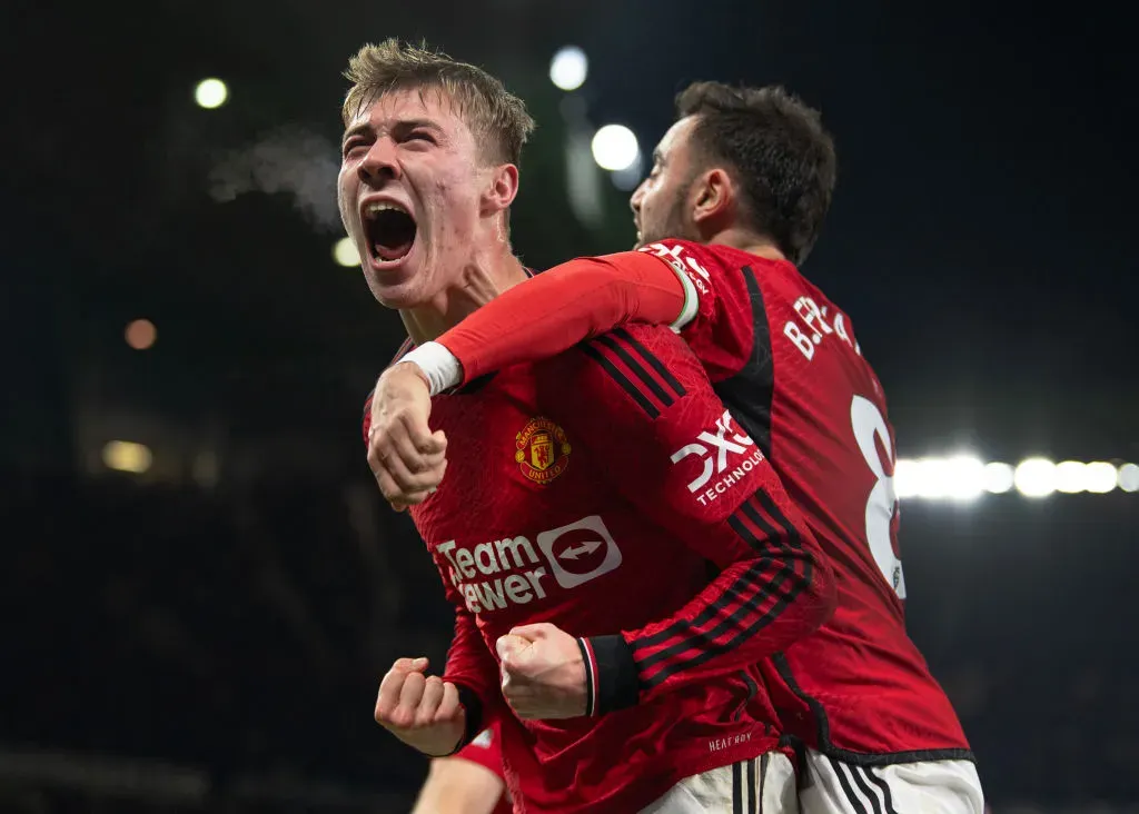 Rasmus Hojlund  (C) Getty Images Sport